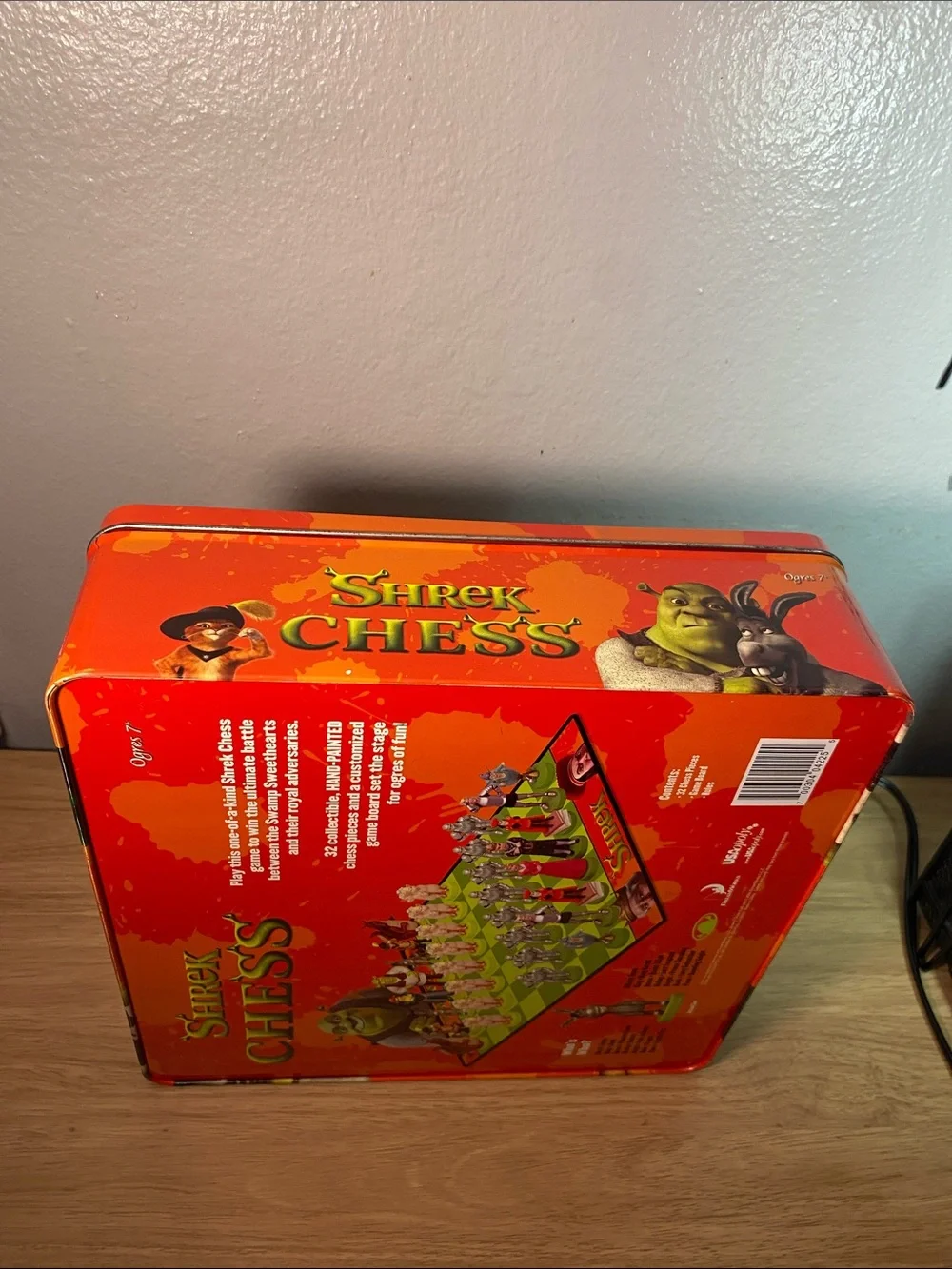 Shrek Chess Collector's Edition - Orange & Green Tin